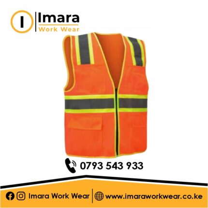 Orange High Visibility Reflector Vest