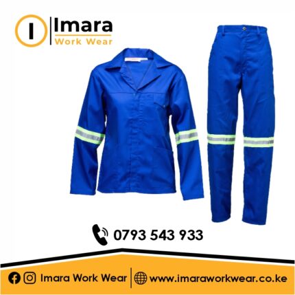 Royal Blue Reflective Engineer Suit